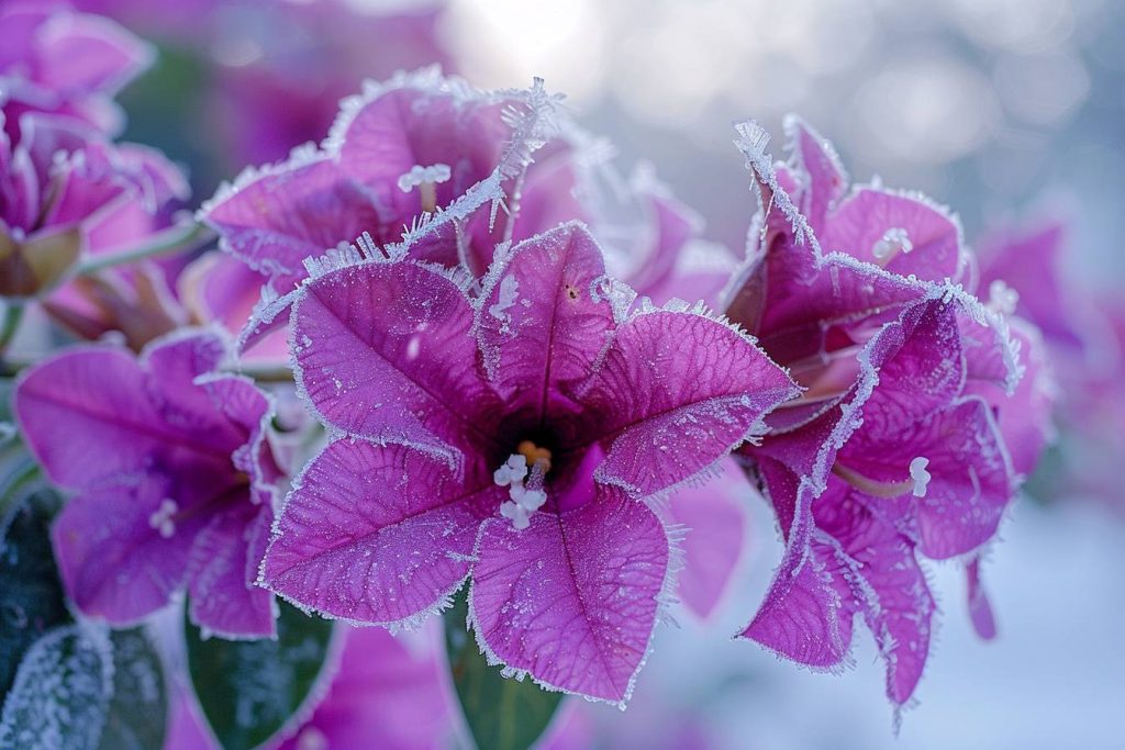 Bougainvillier gelé