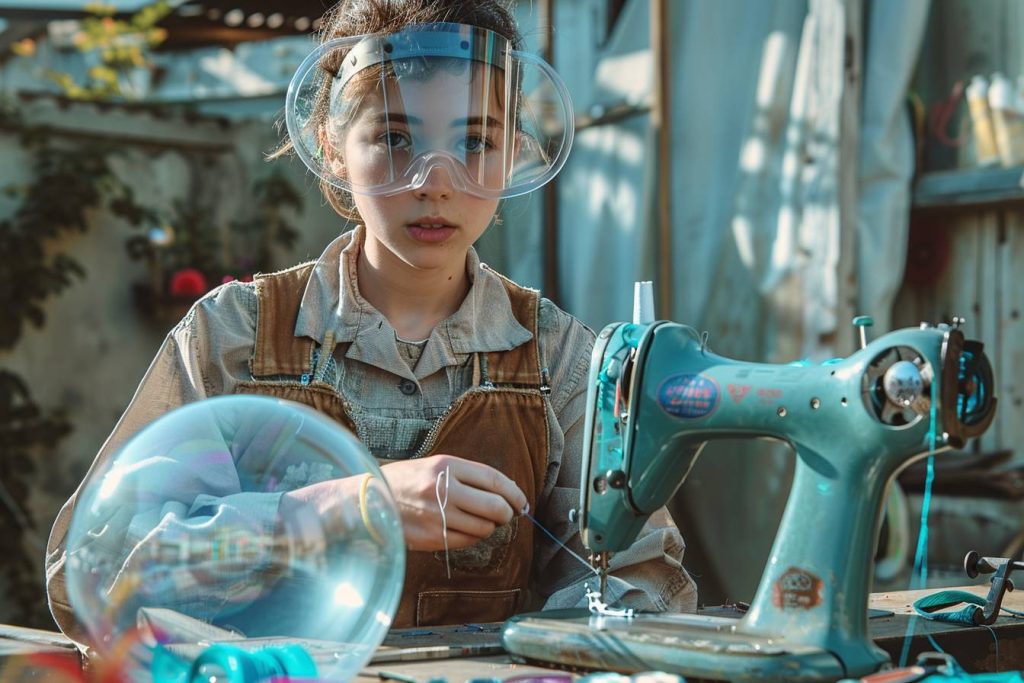 Comment coudre une bâche à bulle