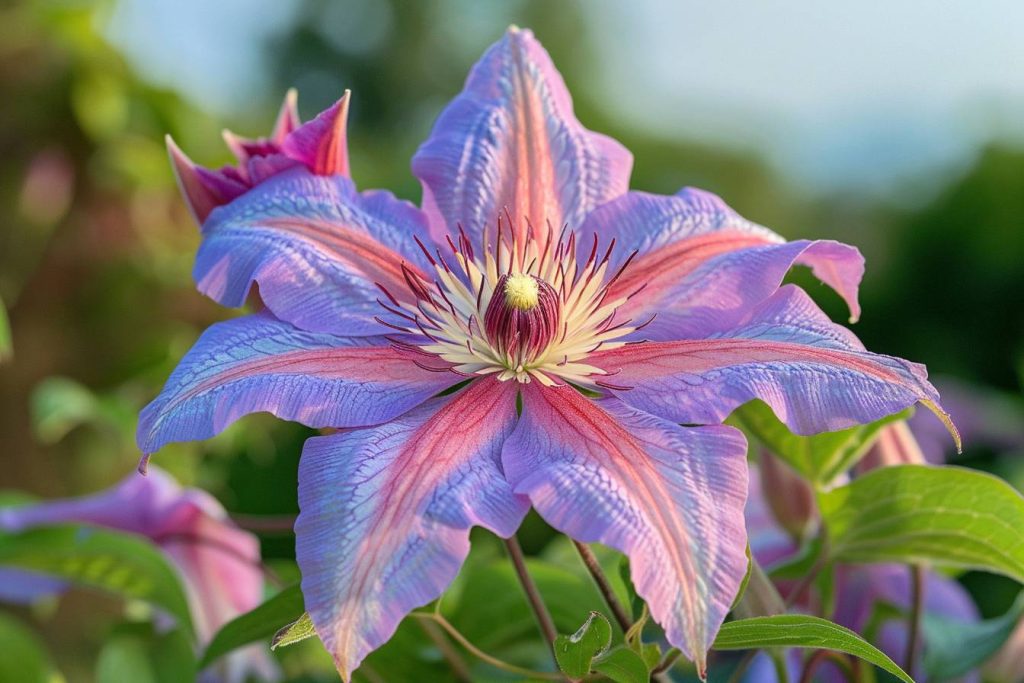Comment planter et entretenir la clématite à grandes fleurs pour une floraison spectaculaire
