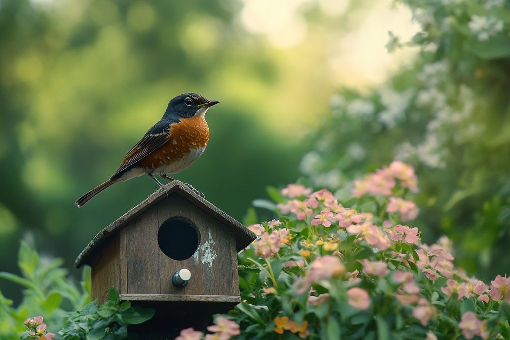 Construisez un nid accueillant pour les rouges-gorges dans votre jardin