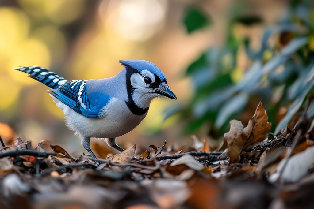 Découverte du geai bleu : un oiseau fascinant