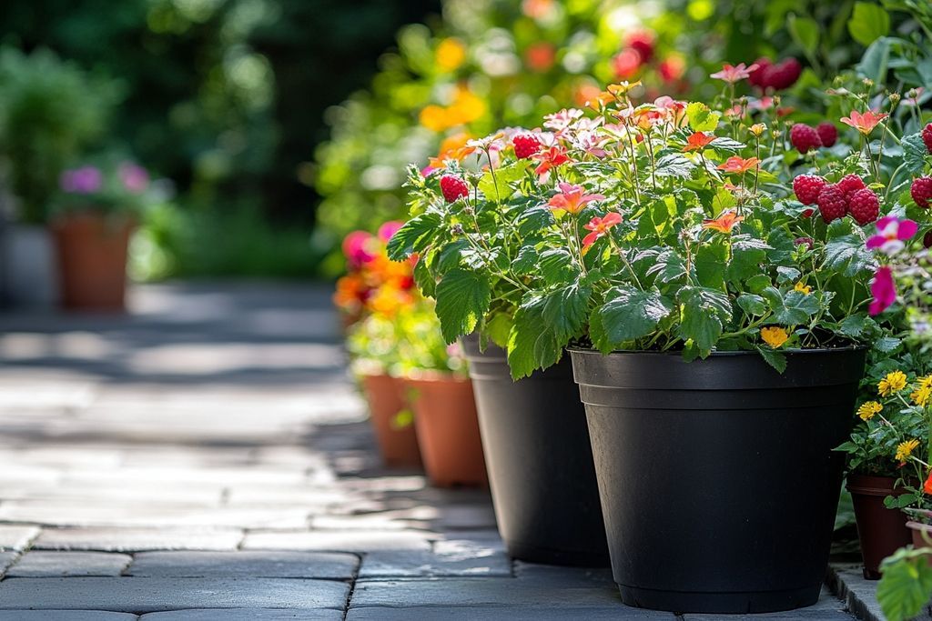 Framboisier en pot : guide complet pour débutants