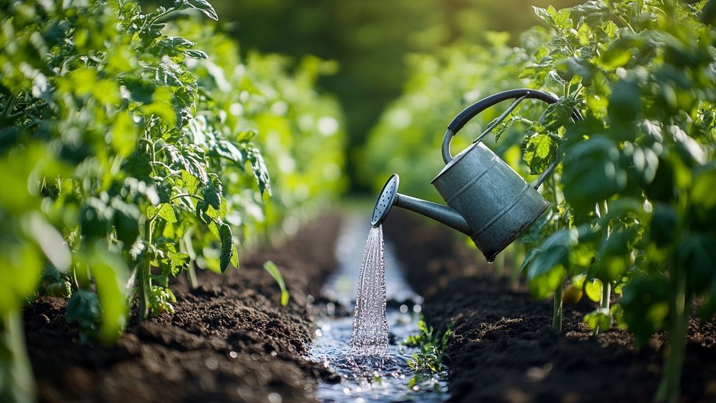 Méthodes et fréquence d'arrosage adaptées pour les tomates