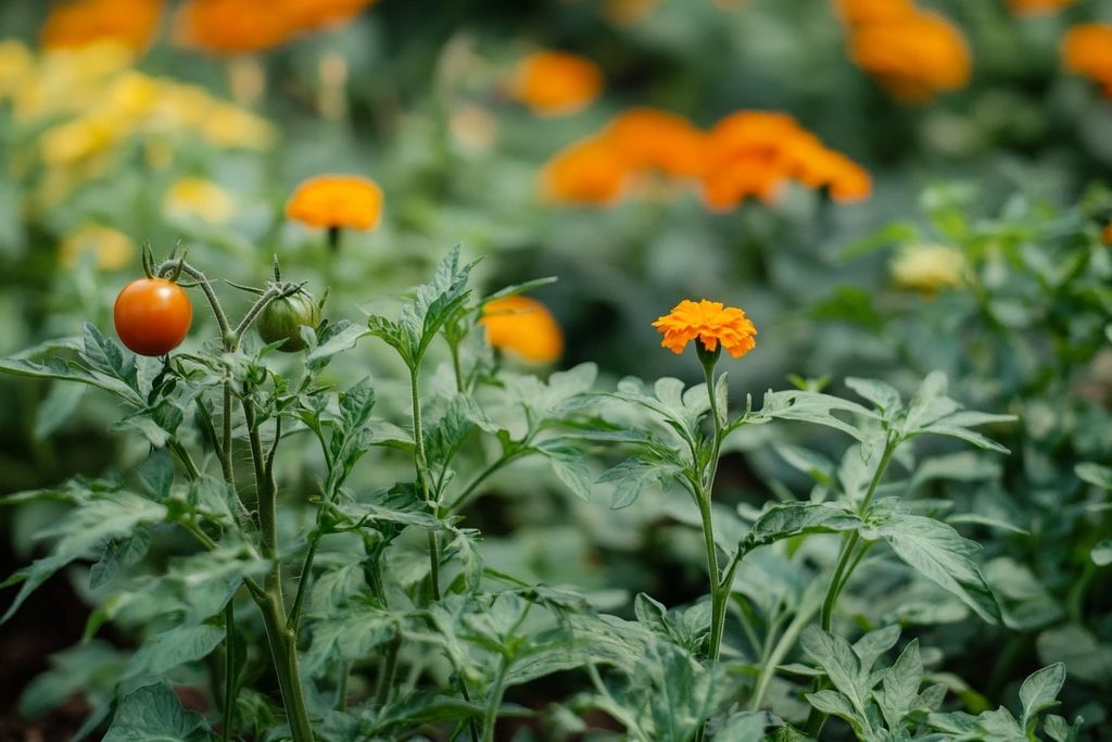 Oeillet d'inde et tomate : un duo gagnant pour votre jardin