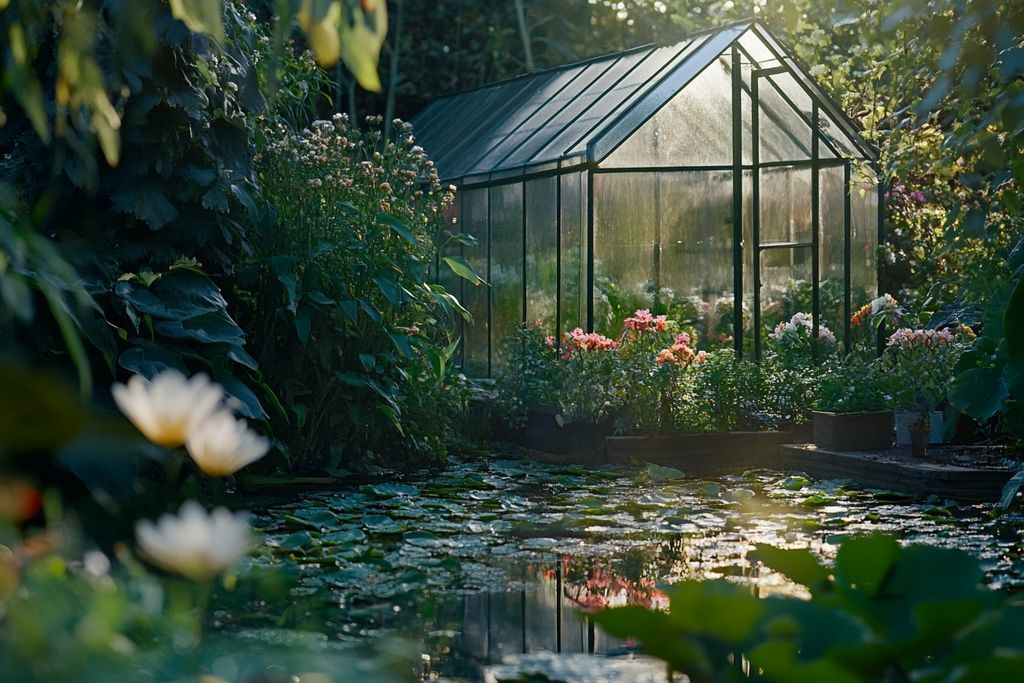 Quelle est la différence entre une serre en polycarbonate et en verre