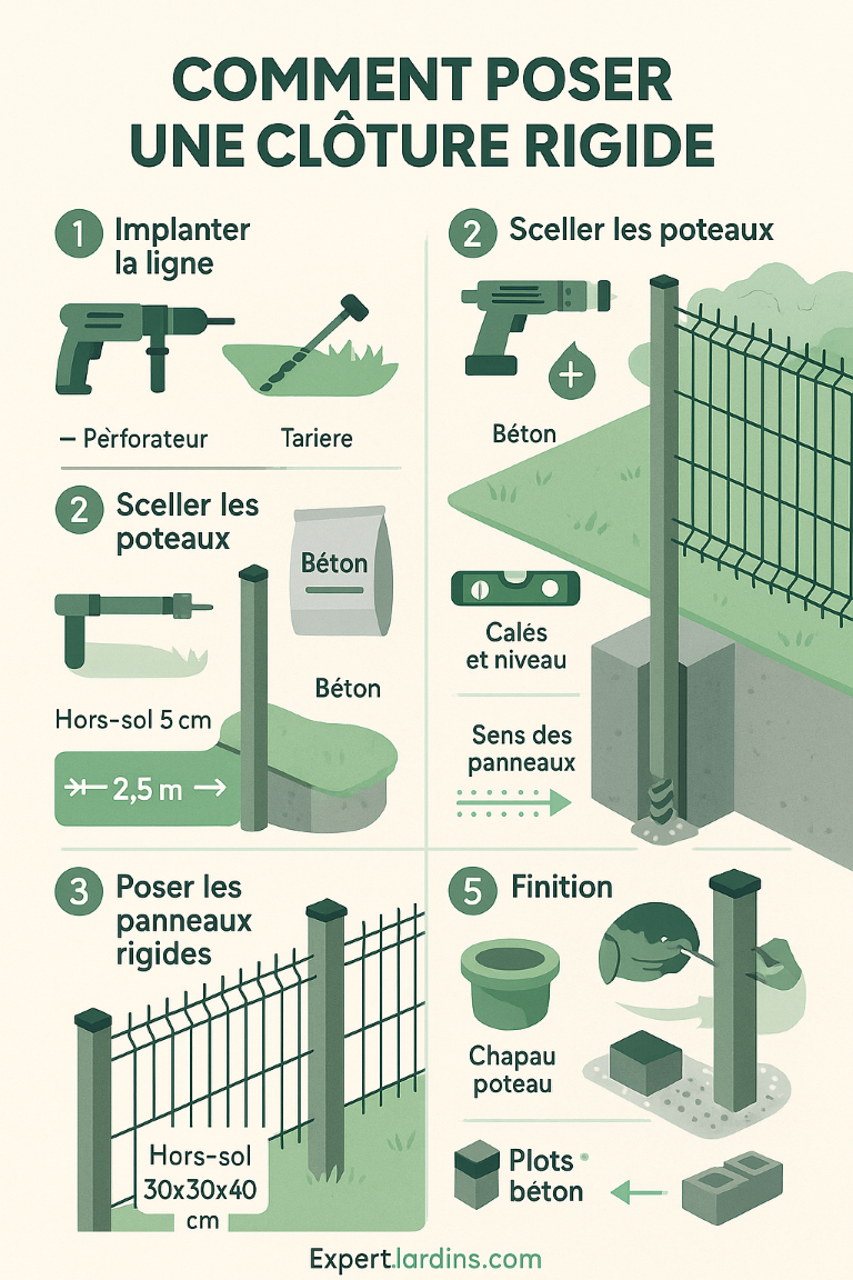 Comment Poser Une Cloture